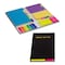 Better Office Products Sticky Notes Variety Set in a Padded Memo Book, 410 Pieces, Small & Mini Sticky Notes 66500 - alternate 1